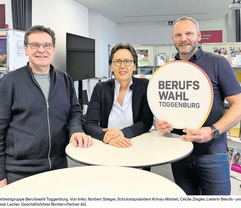 Berufswahl Toggenburg mit neuem Auftritt
