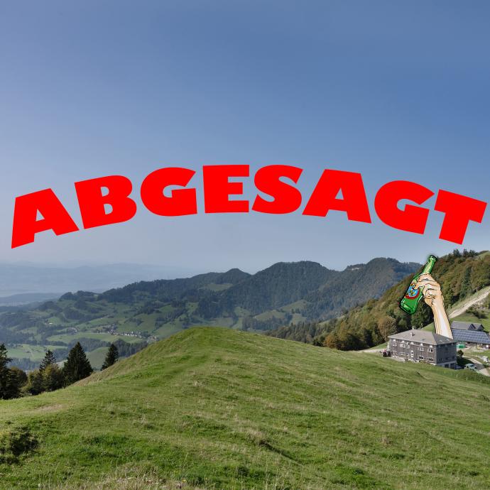 «Astoose» auf der Chrüzegg findet NICHT statt