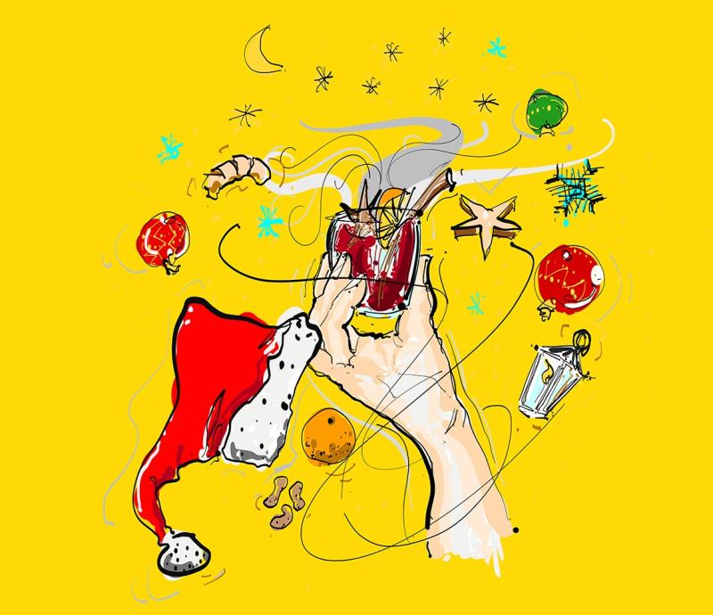 «Astoose» am Klaus- und Weihnachtsmarkt Lichtensteig