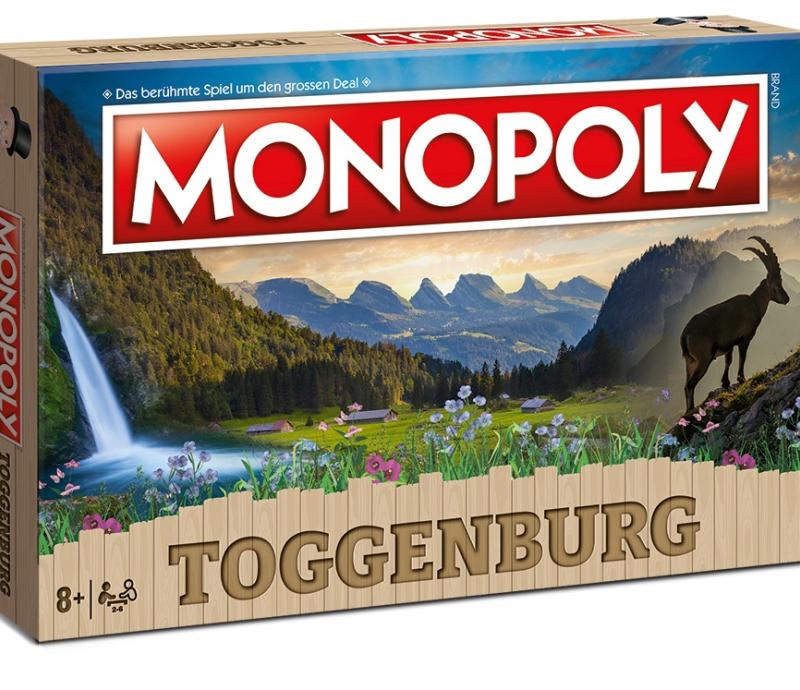 Brettspiel Monopoly als Toggenburger Ausgabe