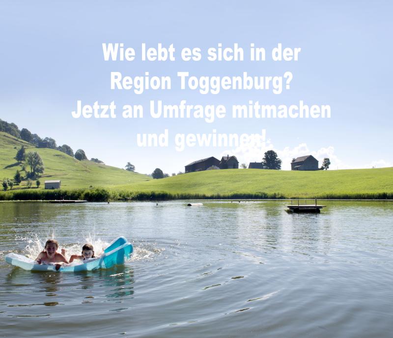 Wie lebt es sich im Toggenburg? Jetzt mitmachen und gewinnen!