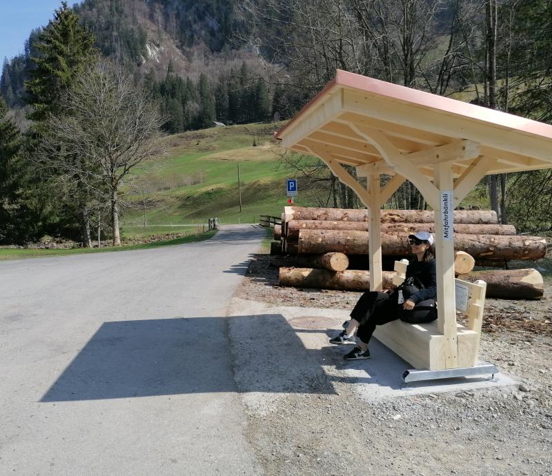 Online-Umfrage zu den Mitfahrbänkli