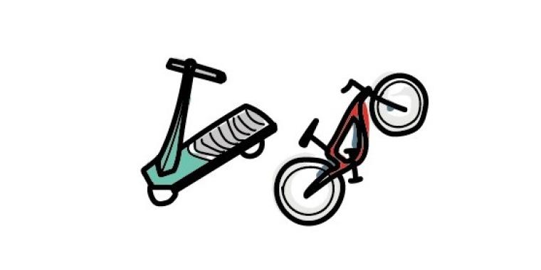 Bild: E-Bike und E-Scooter